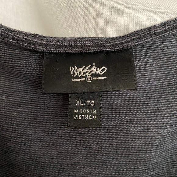 Mossimo Dark Grey Grecian Maxi dress XL - Picture 3 of 3